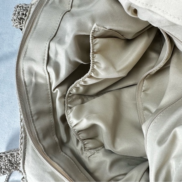 The Sak Crochet Purse Beach Boho Shoulder Bag Tote Multi Floral Patch Summer - Picture 8 of 11